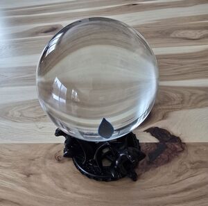 Killstar Crystal Ball With Stand